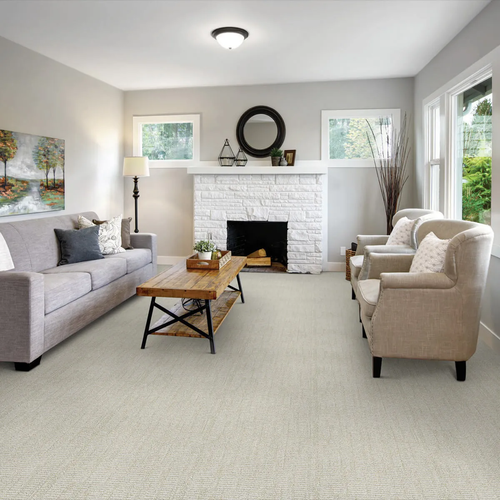 Bright home with stain resistant carpet | Floor Systems in Lisbon, ME