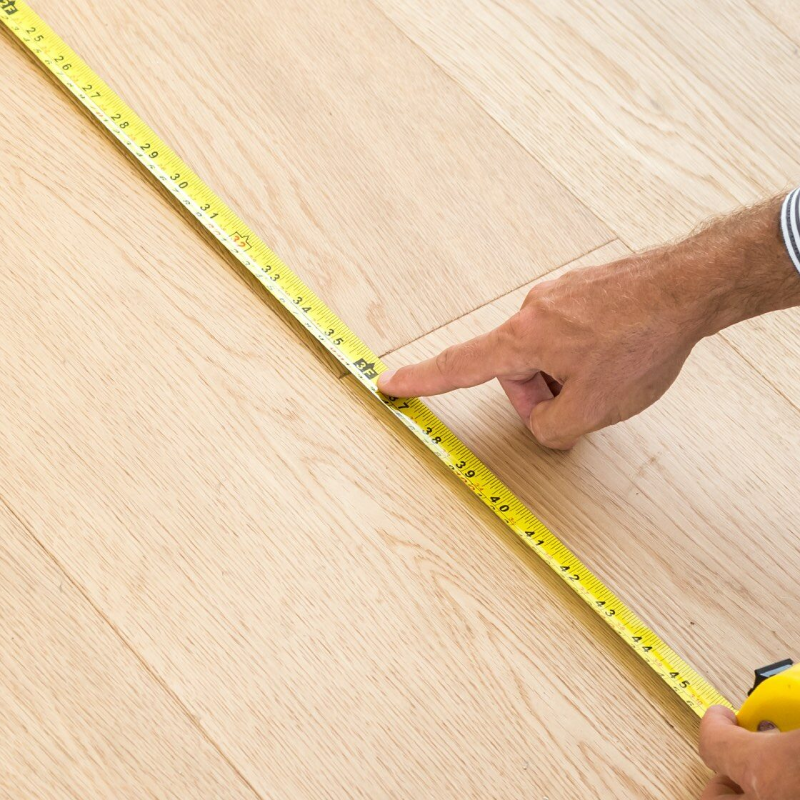 In-Home Measurement at Floor Systems in Lisbon, Maine