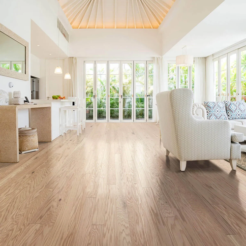 Bright home with narrow plank wood flooring | Floor Systems in Lisbon, ME